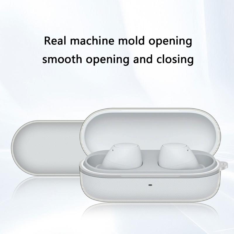 Earphone Cover Shockproof Wrap Case Antiscratch Guard Washable Soft TPU Housing Shell Enhances Grip Suitable for WF-C510