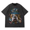 Black Source  ANIME MANGA VINTAGE WASH UNISEX TSHIRT  Octopus Men Harajuku TShirt Japanese Style
