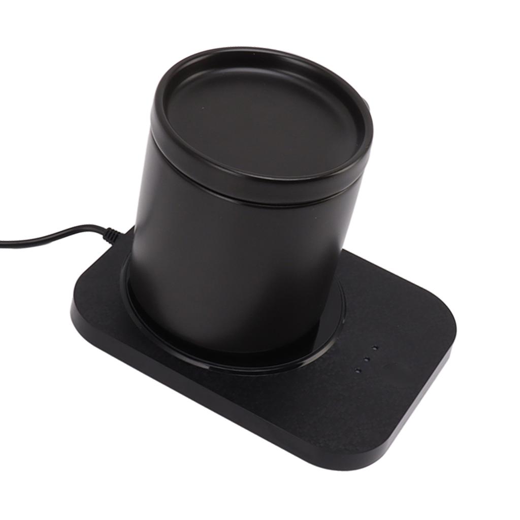 55 celsius  Mug Warmer USB Powered Milk Cup Warmer with 3 Temperature Settings for Home and Office Desk Use