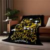 Wu-Tang Bee Hip-Hop Design for all seasons blanket lunch break throw gift