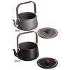 1.1L Camping Water Kettle Aluminum Alloy Outdoor Portable Teapot Boiling Stovetop Pot for Outdoor Travel Camping