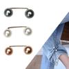 10pack Stylish Double Pearls Fasteners Professional Attires Decorative Clip for Everyday Fashionable Needs