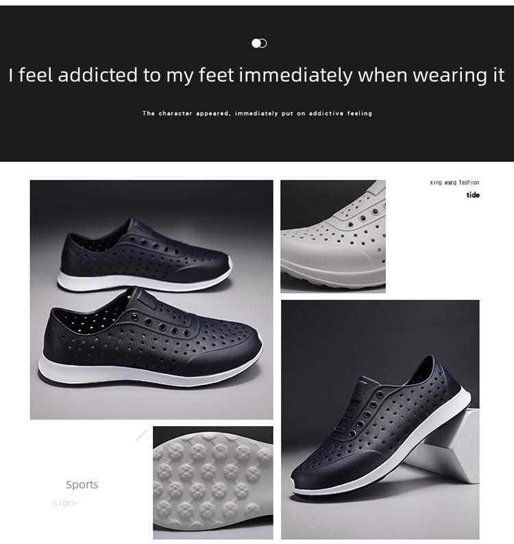 LUCHI Summer Sports Waterproof Closed-Toe Sandals for Couples