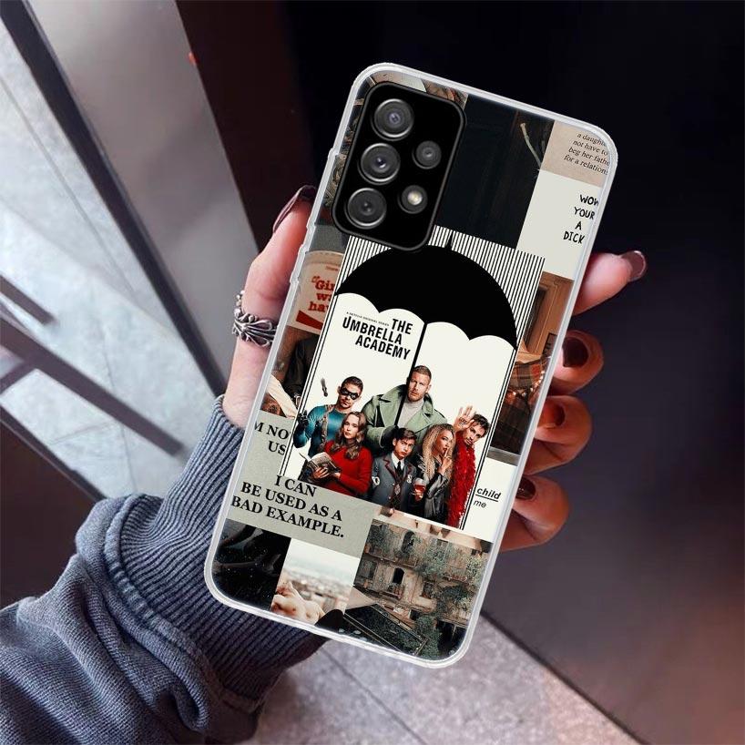 Umbrella Academy Number five Phone Case For Samsung Galaxy A17 A57 A37 A16 A26 A36 A56 A15 A25 A35 A55 A14 A13 A54 A53 A34 A24 A