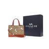 Coach X Peanuts Snoopy Dempsey 29 Classic Monogram Print Tote Bag Women Tote Brown CE862-IMT1O