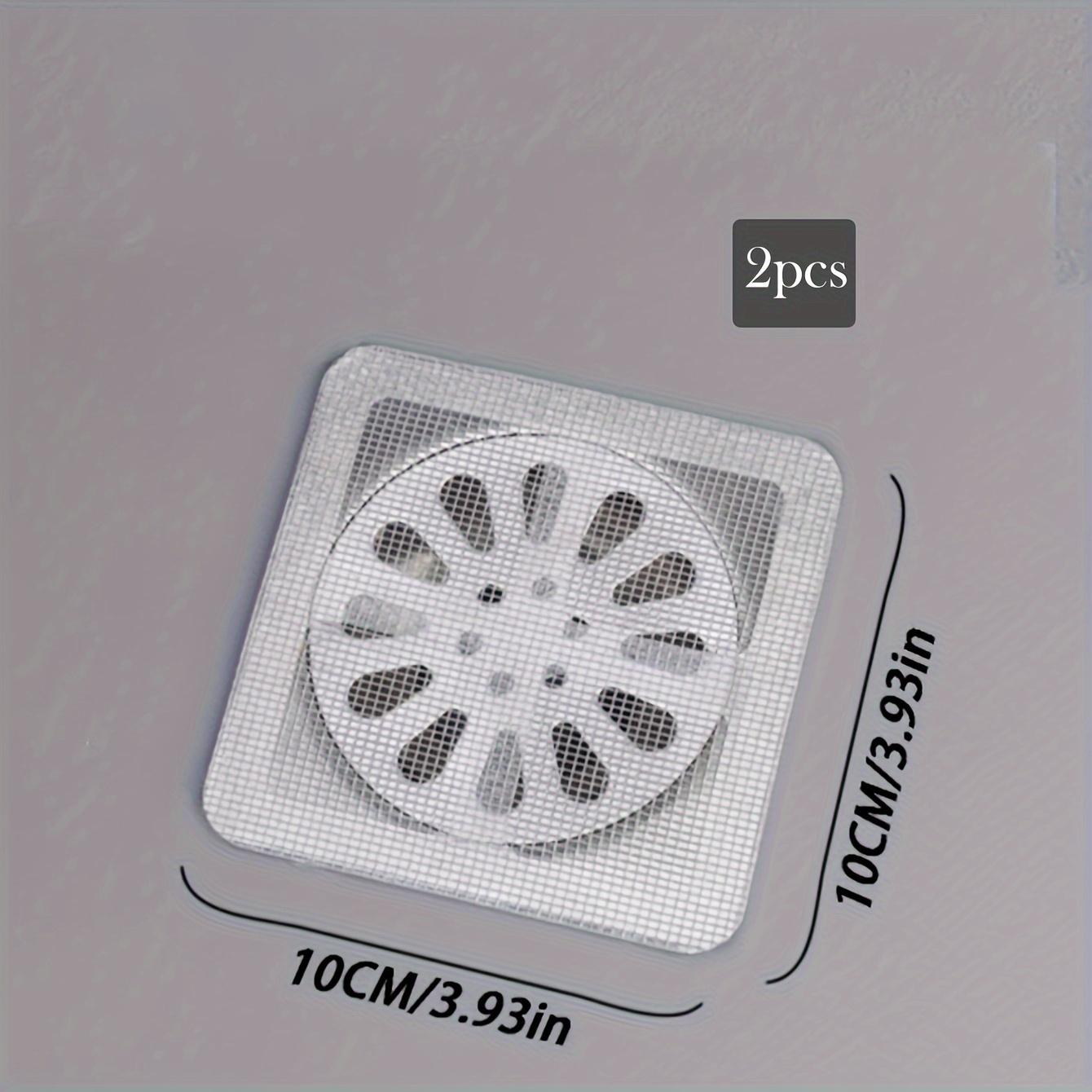 

2/4/6/10/20/30pcs Disposable Shower Drain Hair Catcher Mesh Stickers Floor Drain Hair Filter Disposable Hair Catchers For Shower