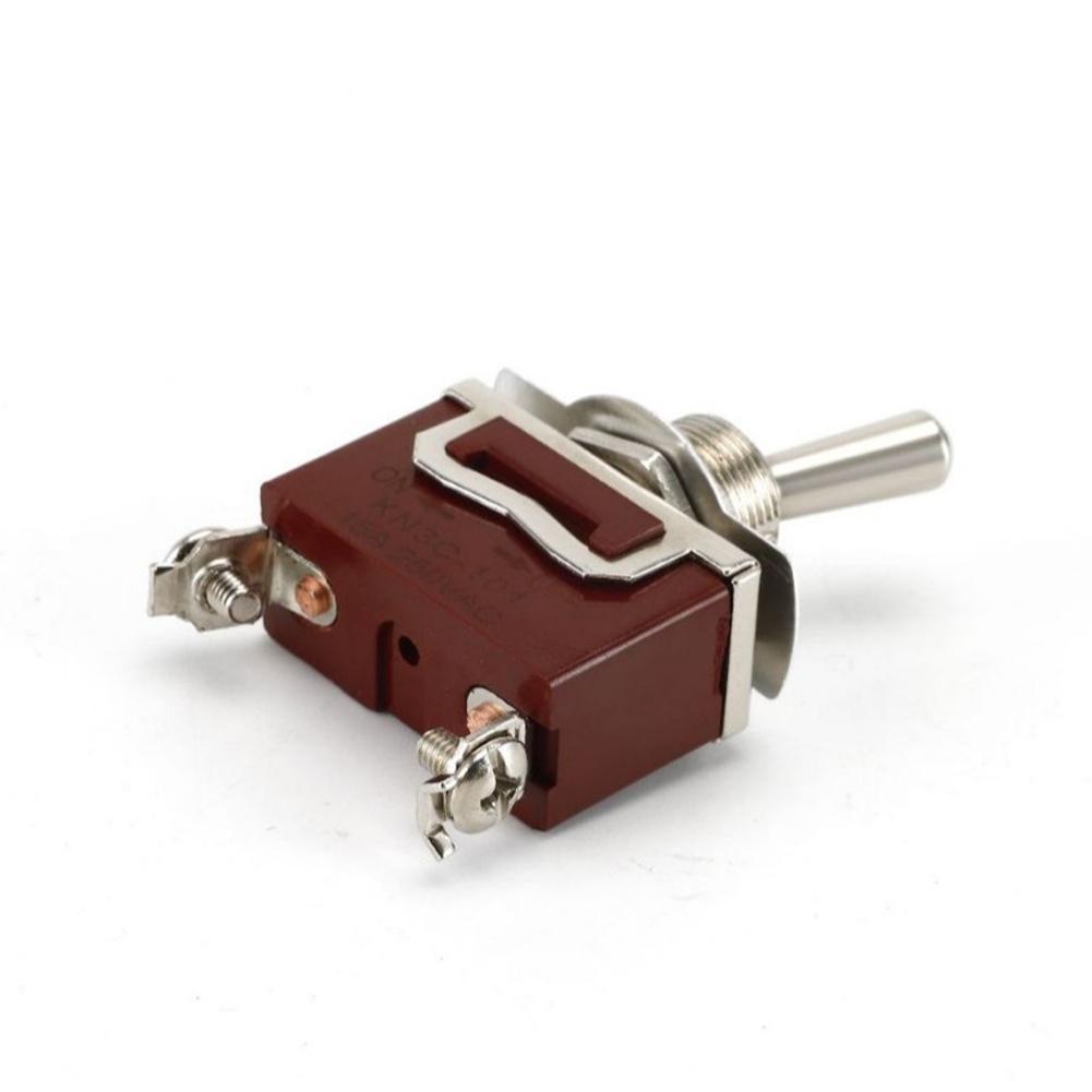 Heavy Duty 250V 2Pin SPST ON/OFF Car Boat Rocker Toggle SwitchRocker Switches with Waterproof Boot Spst