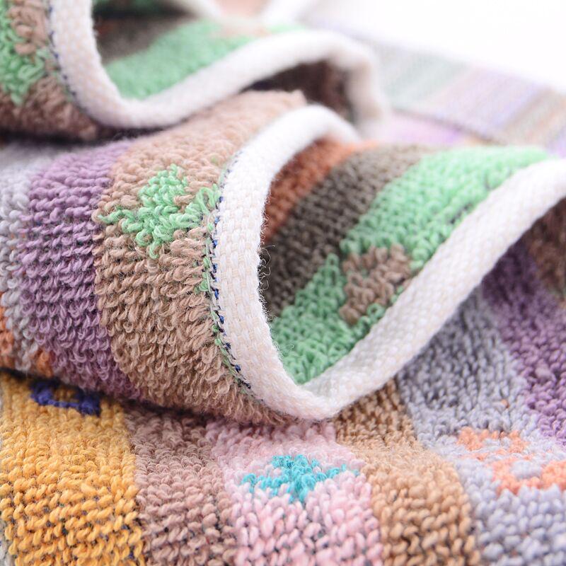 Ash Woven Cotton Thickened Face Towel - Perfect for Home or Business Gifts, Lint-Free, Ideal for Face Washing.
