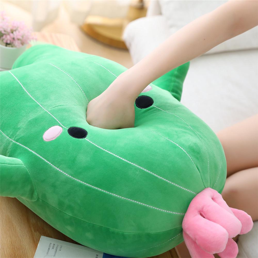 Cactus Plush Pillow - Soft, Long Hugging Toy for Kids' Birthdays
