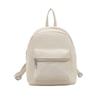 Pu Material Student Mini Backpack For Daily Commuting And Travel With Durable Wearresistant Design