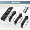 Car Interior Enhancement ABS Window Panel Frame And Handle Cover Set For Recognized Models