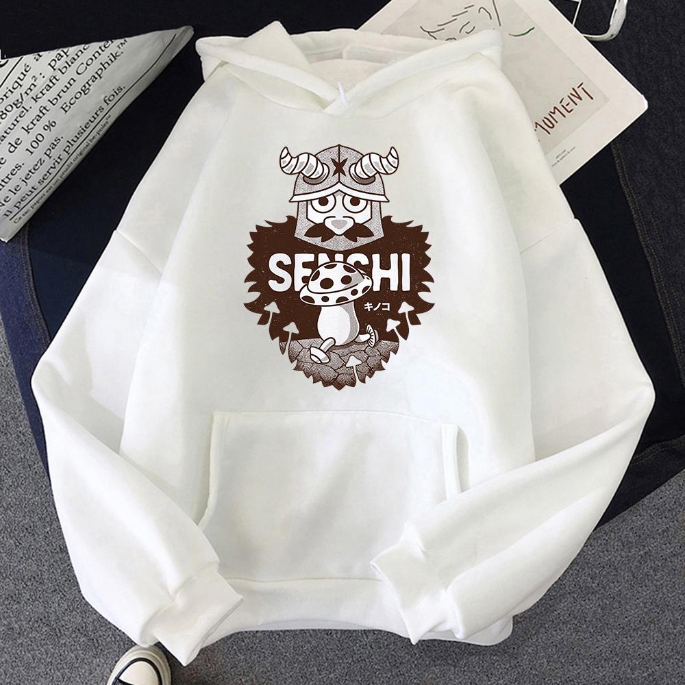 

Женское худи Рамен Худи Женщины Ходячий Гриб Марафон Худи Горячее Аниме Dungeon Meshi Senshi Худи XL