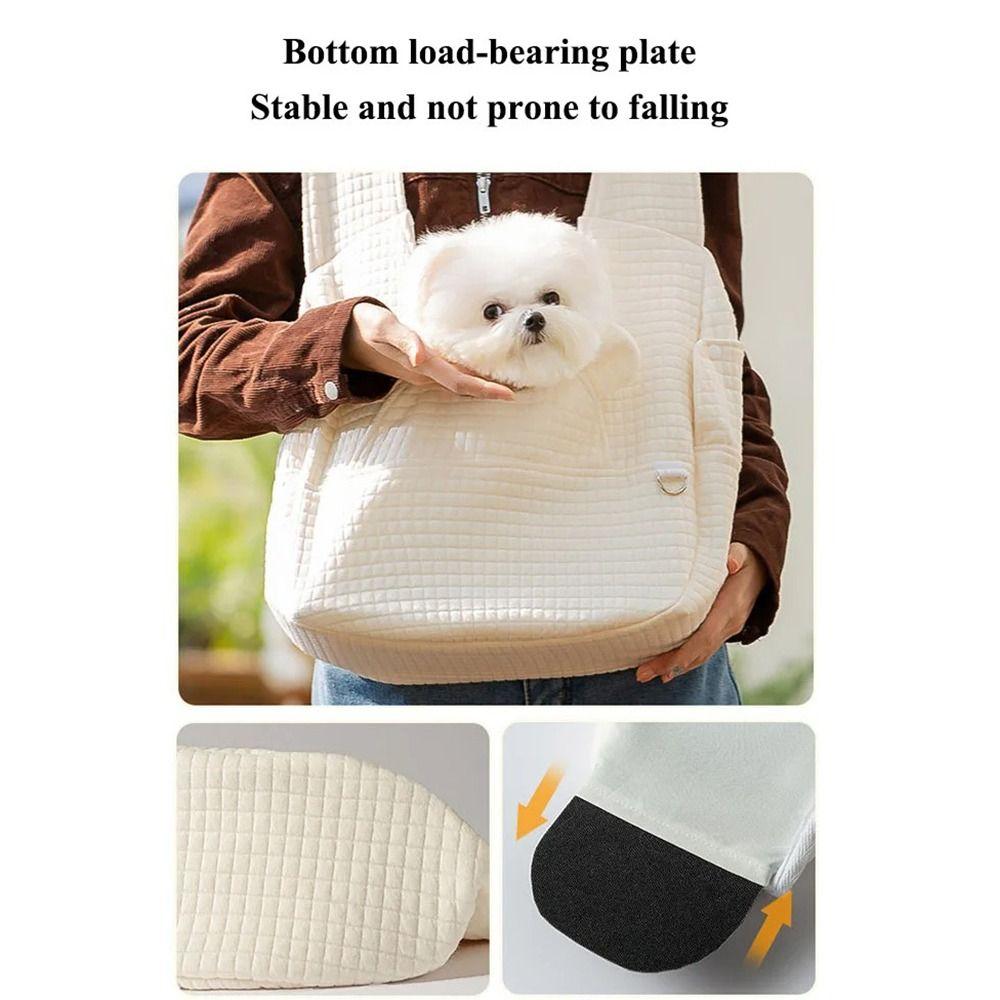 Adjustable Dog Bags Portable Cross Chest Backpack Trendy Pet Supplies  Outdoor