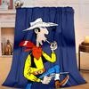 Luke Wild West Blanket Flannel Throw for Sofa, Travel, Camping, Livingroom, Office, Chair and Bed Soft and Warm Holiday gifts