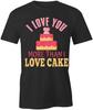 I Love You More TShirt Tee Short-Sleeved Cotton CLOTHING LOVE S1BCA710
