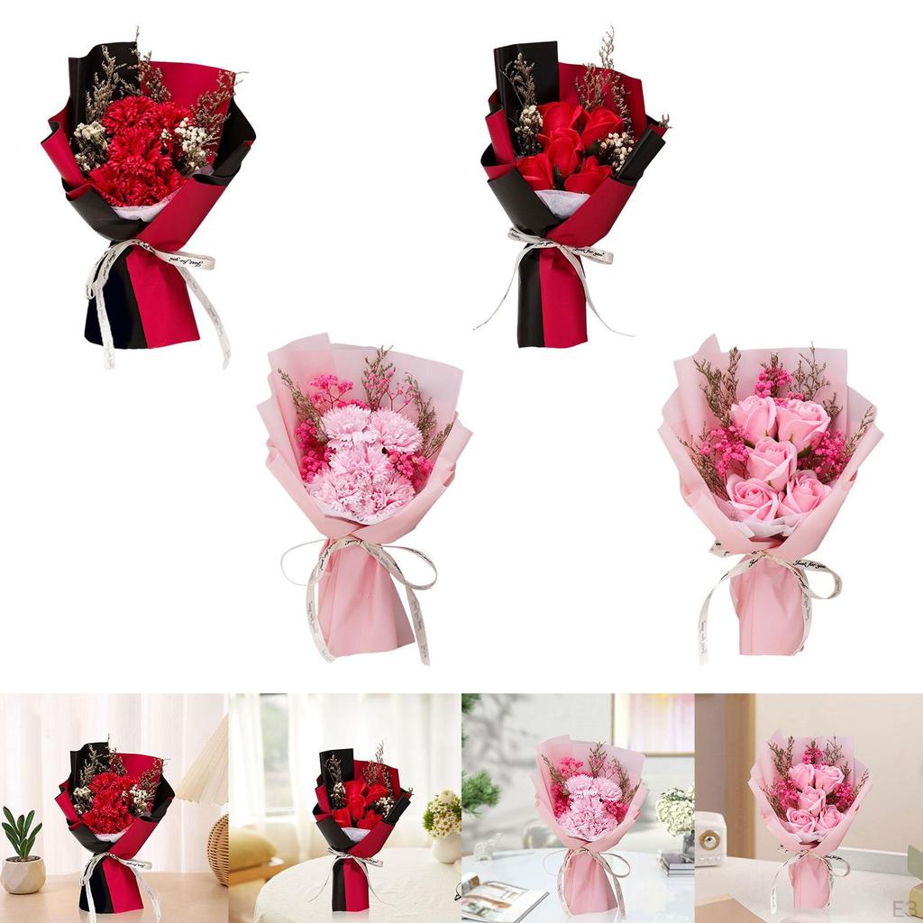 Floral Soap Bouquet Gift Set for Elegant Occasions