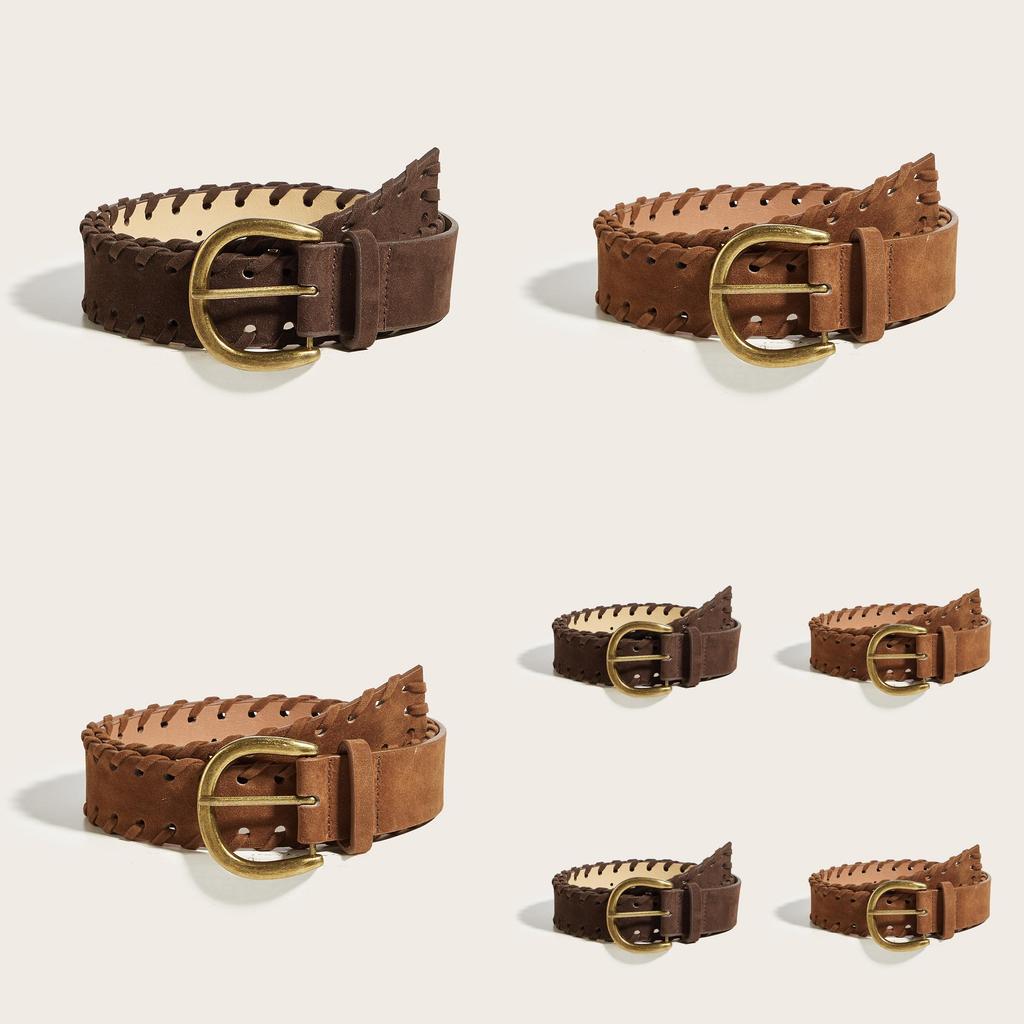 Retro Handmade Rope Belt For Women With Simple Style And Pin Closure Perfect For Fashion Outfits