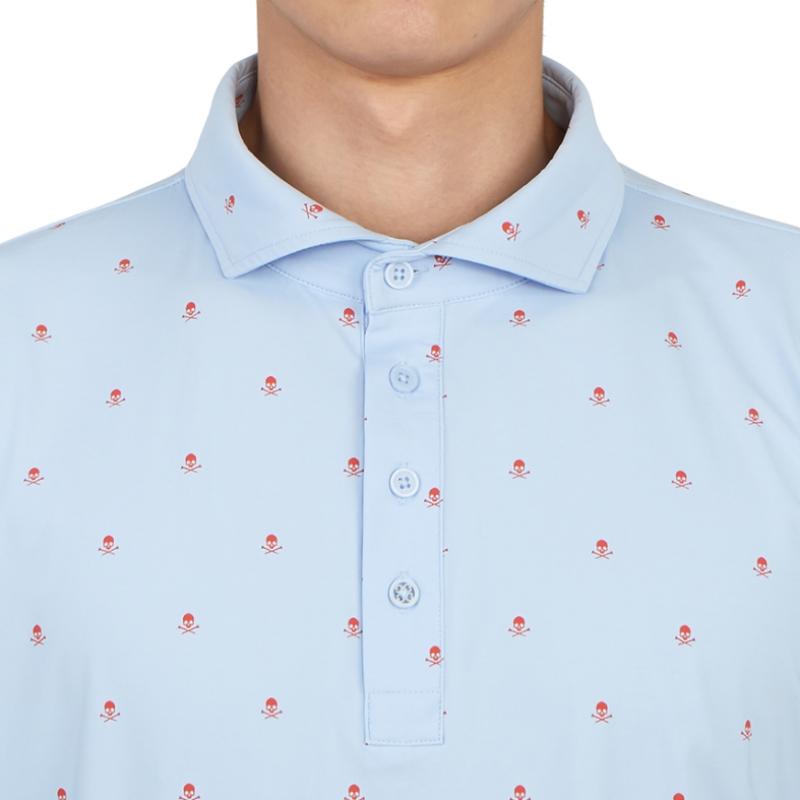 Galleria G Fore Golf Wear Men S Collar ShorT Sleeve T ShirT G4mS23k361a Sky