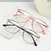 Unisex TR90 Frame Transparent Round Anti Blue Light Glasses Universal Fashion Eyewear for Women Men