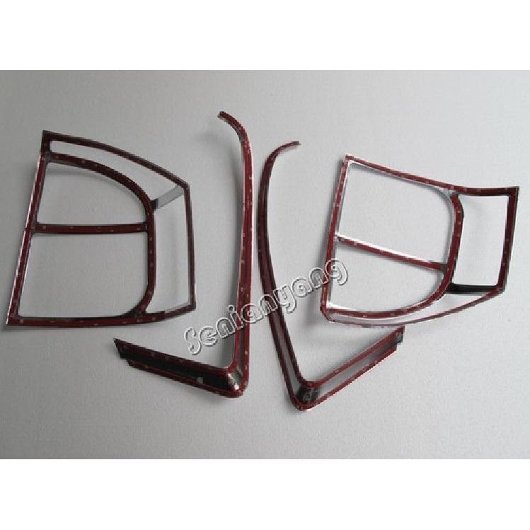 Head Tail light lamp cover trim Chrome for 2011-2016 JEEP Compass