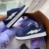Men's and women's versatile lightning board shoes fashion casual breathable non-slip low-top shoes