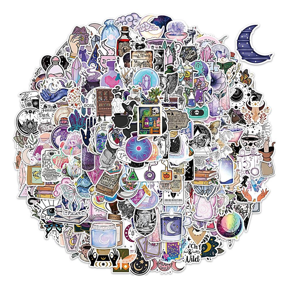 Potion Labels 300 Pieces Halloween Stickers Potion Label Spooky Stickers Halloween Bottle Decals Vintage Halloween Stickers For