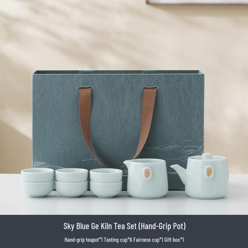 Celadon Ge Kiln Kung Fu Tea Set