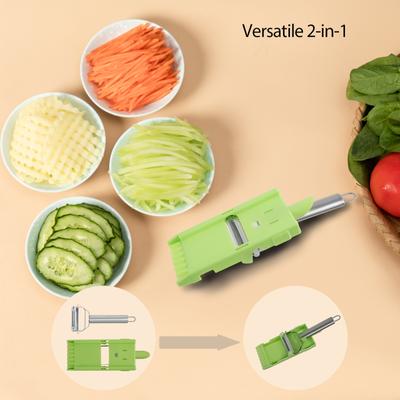 Gemüseschäler Multifunktionaler Obst-Gemüse-Schäler Reibe Julienne Karotte Kartoffel Gurke Schäler Kochen Küchenhelfer