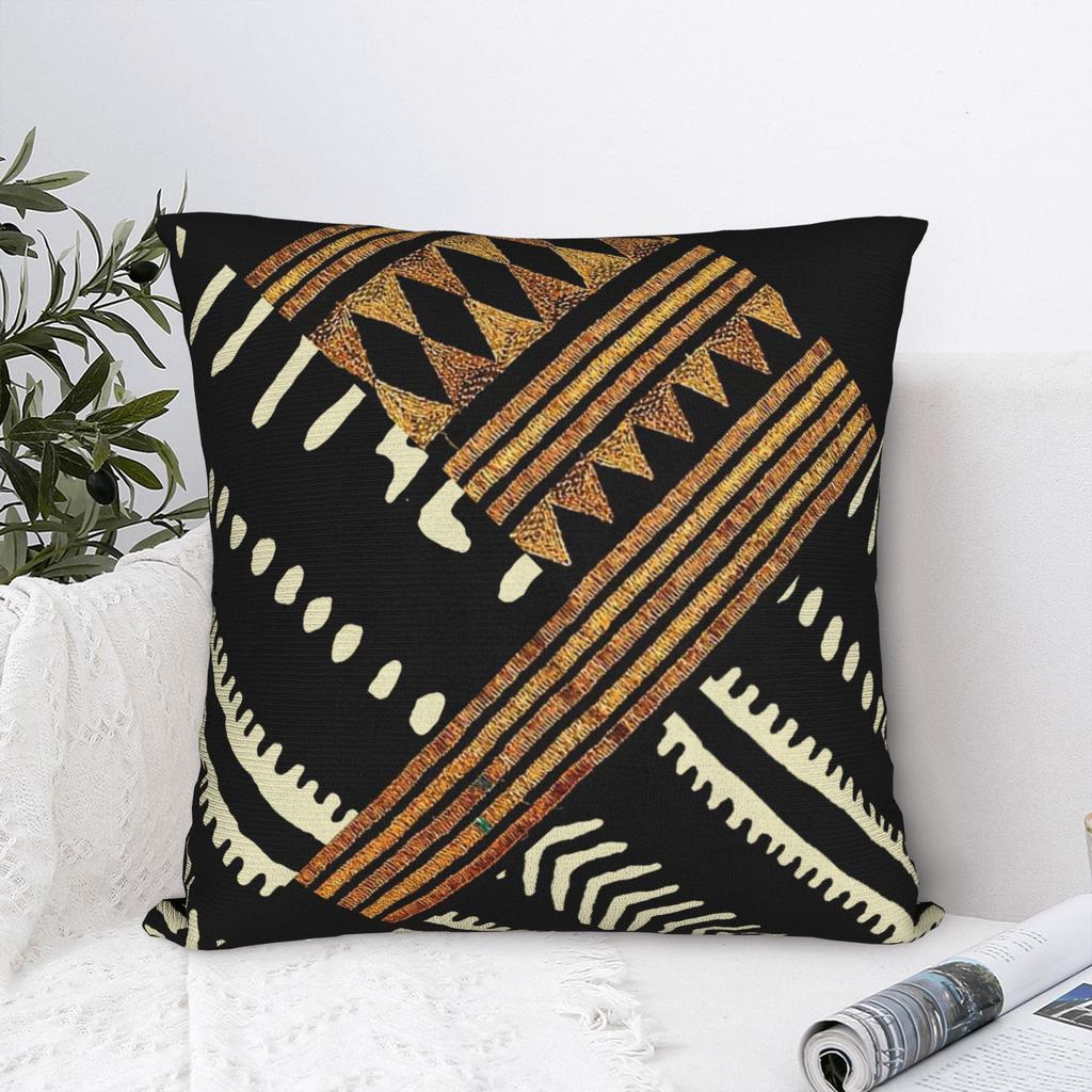 Afrozentrischer Schlammtuch Kissenbezug Bedruckter Kissenbezug Dekorationen Afrikanischer Überwurf Kissenbezug Hülle Zuhause Dropshipping 40X40cm