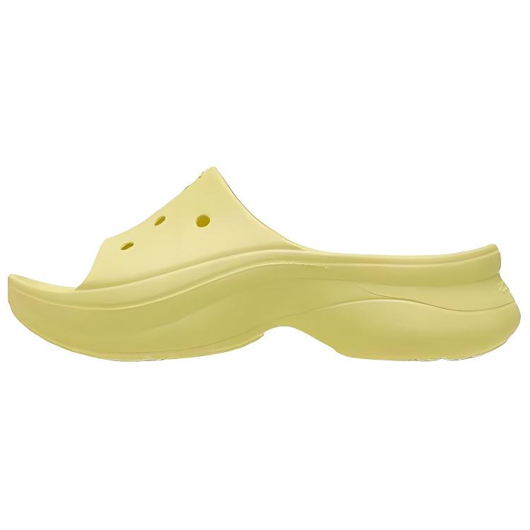 Crocs Casual Simple EVA Anti-Abrasion Slippers Women's Yellow
