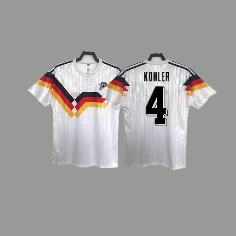 Vintage Jersey Football Jersey Germany Home Jersey Klose Klinsmann Kahn Matthius Müller Jersey