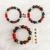 Fashionable Glass Beaded Bracelet Wealth Attracting Hand String Handmade Wrist Jewelry Gift for Friend and Family