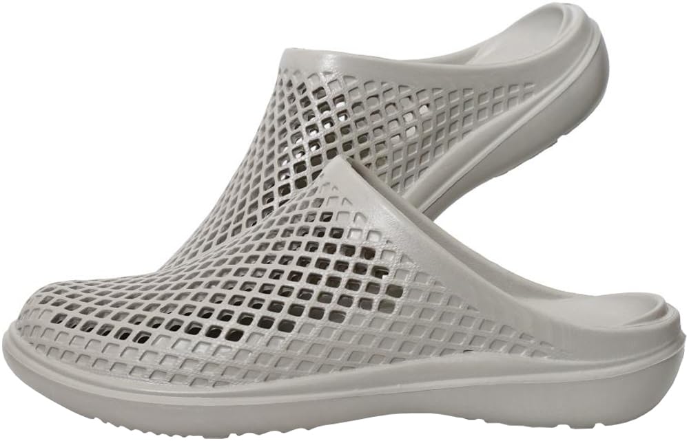 

Сандалии Frontier Square Light Size S с вентиляцией для мужчин и сабо, которые пропускают освежающий бриз с каждым SQU-AIR Sandals, серые,