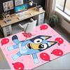 Bluey Printed Carpet Rug for Office Chair Living Room Bedroom Kitchen Room Decor Gifts