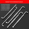 Z- & L-shaped Right Angle Wrench: Dual-Use Phillips, Slotted, Hex, Torx Screwdriver Set
