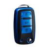 Leather Car Key Case Keys Full Cover Protection Shell Bag for VW Volkswagen Polo Tiguan Passat Golf Jetta Lavida Skoda Octavia