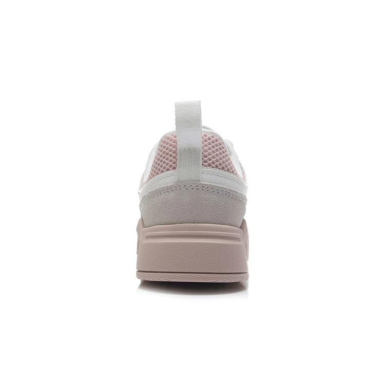 Li Ning ACE Slip Resistant Cushioning Abrasion Resistant Low Top Skateboard Shoes Women's Pink AGCR236-6