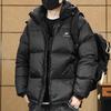 Men's 90% Grey Duck Down Hooded Puffer Jacket - New Winter/Autumn Style