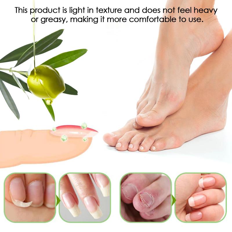 Natural Orange Nail Oil Nourishing Formula for Damaged Nails Promotes Repair Strengthens Reduces Thickness and Breakage Daily Care