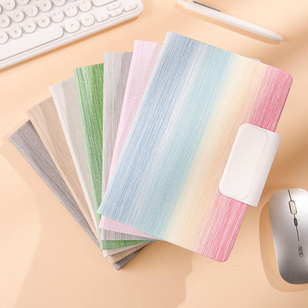 With Magnetic Buckle Business Office Notepad 200 Pages Students Notebook Diary Agenda Organizer