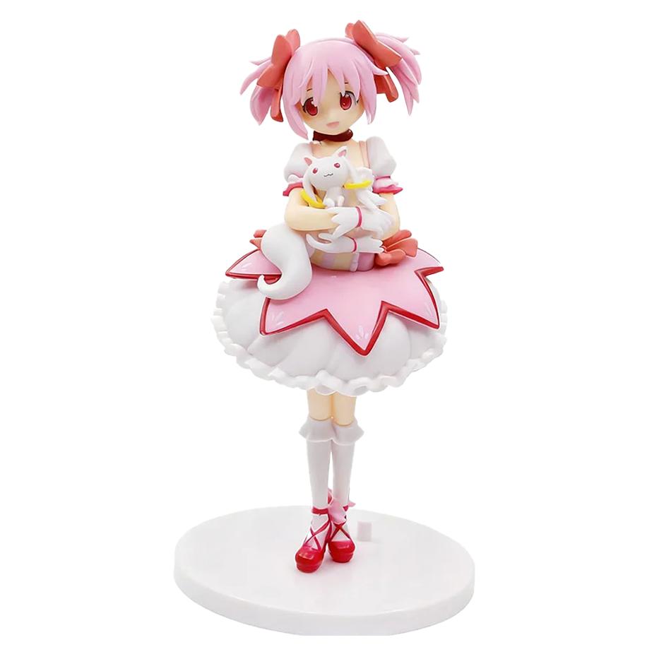 18cm SEGA Puella Magi Madoka Magica Aniem Figure Kaname Madoka Magic Girl PVC Anime Action Figures Anime Cartoon Model Toy Gifts