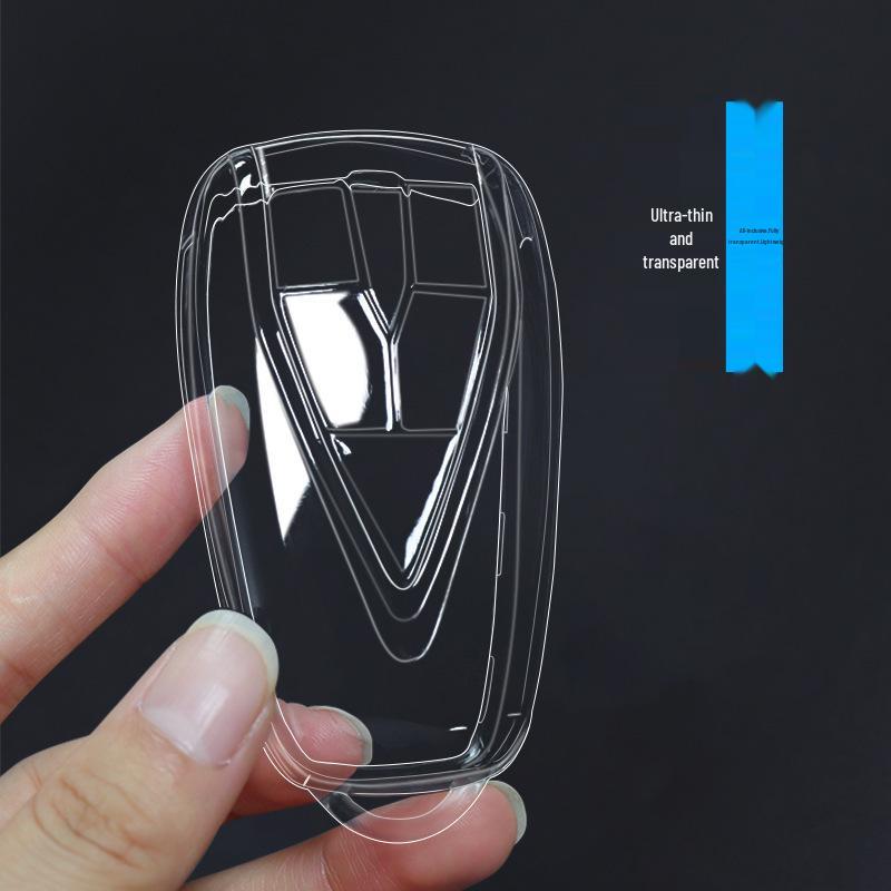 Changan Schlüsseletui für CS75plus, Oshan X7, Eado, CS35plus - Blauwal Transparent