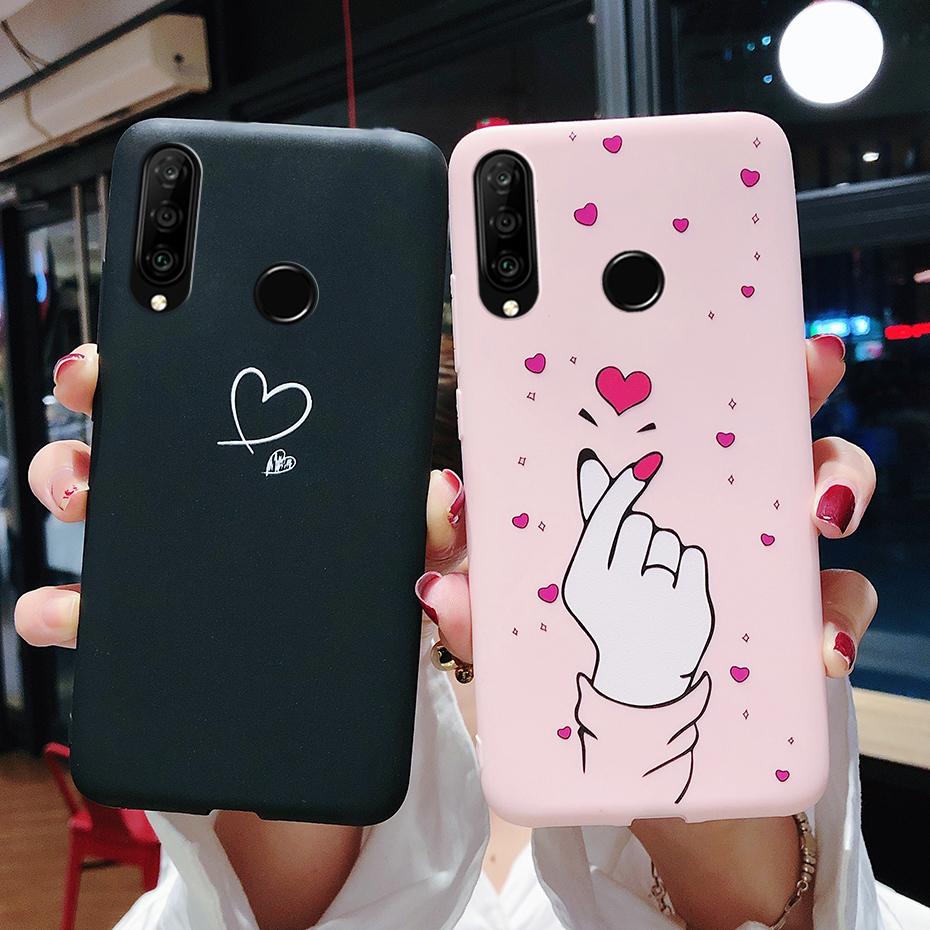 Cartoon Cute Case For Huawei P30 Lite Pro 2020 Cover Soft Silicone Protector Coque For Huawei P30lite MAR-LX1M P30Pro Phone Case