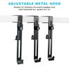 Expandable Mantels Hook For Holiday Decorations Nonslip Practical Iron Stocking Hanger Nonslip Iron Wall Hook
