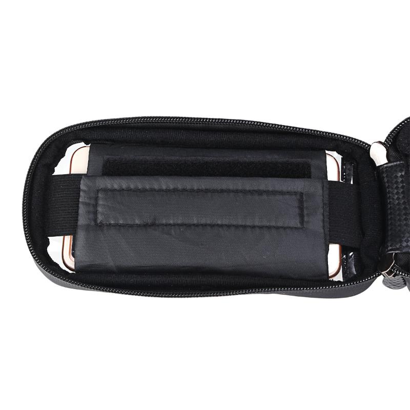 Bicycle Front Beam Bag Front Tube Cycling Bag Bicycle Waterproof Phone Case Holder Touchscreen Waterproof Bag Accessories