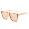 Large Frame Square Sun Glasses Women Men Retro Luxury Brand Sunglasses Leisure Travel Shades Lady Man Protective Glasses UV400