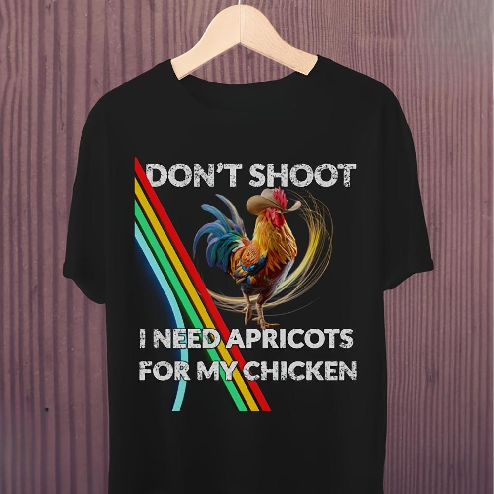 Limited Edition Arc RR Raider Vintage TShirt DonT Shoot I Need Apricots for My Chicken Stew Fun Roasted Peanut Graphic