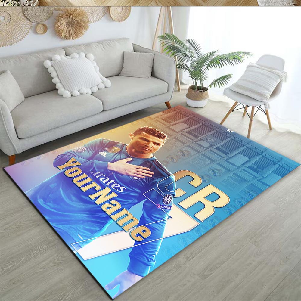 Juventus Customized Name Carpet Design for Kitchen Balcony Playrooms Entryway Anti-slip Rug Office home decor Gift for Festivals
