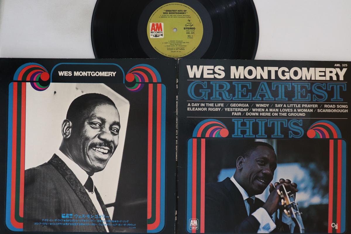 

LP Пластинка УЭС МОНТГОМЕРИ - Лучшие хиты AML325 A&M 1970 Япония Джаз Б/У
