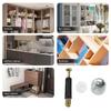 20PCS Durable Eccentric Wheel Connecting Piece Threaded Dowel Screws  For DIY Furniture